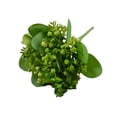thumbnail image 3 of Girlsshop Simulated Love Bean Plastic Flower Handle Flower Accessories Decorative Bouquet,green, 3 of 9