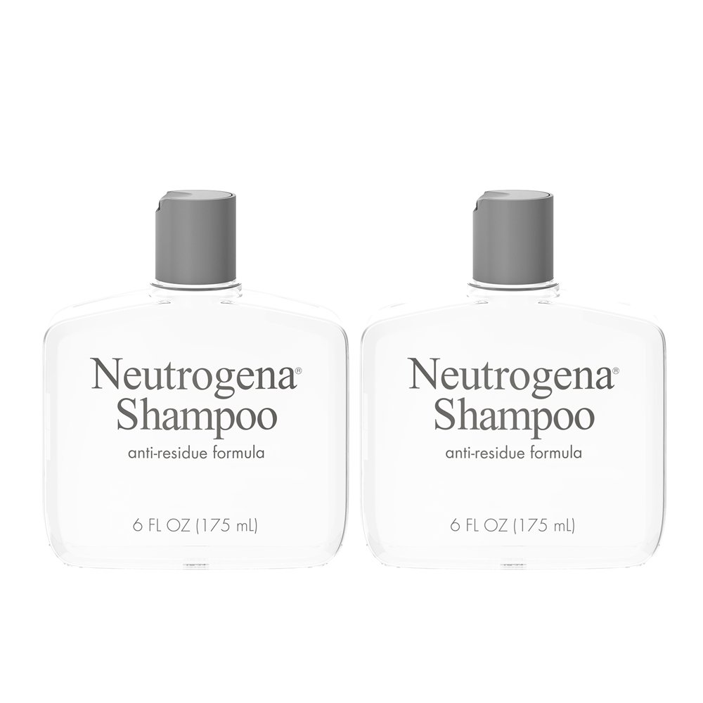 Neutrogena AntiResidue Gentle Clarifying Shampoo, 6 fl. Oz 2 Pack