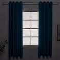 thumbnail image 2 of DREAM ART Indoor/Outdoor Curtains - Grommet Top Waterproof Windproof, Outdoor Drapes for Porch Gazebo Privacy (1 Panel,W54xL108 Inch, Dark Teal), 2 of 3