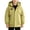 .Green, variant on Boys Girls Hooded Ski Jacket Thick Winter Puffer Coat with Pockets Solid Color Warm Outdoor Casual Outerwear