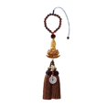 thumbnail image 2 of Estatua de Buda colgante para espejo retrovisor de coche, adorno Universal de Buda Fengshui, adorno decorativo encantador para colgar para Estilo B, 2 of 10