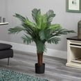 thumbnail image 4 of Nearly Natural Indoor/Outdoor 36" Cycas Tree UV Resistant in Green/Black, 4 of 5