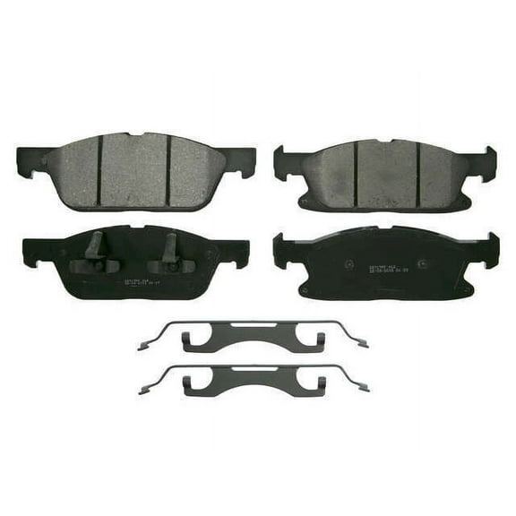 Front Brake Pad Set - Compatible with 2015 - 2021 Ford Edge 2016 2017 2018 2019 2020