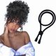 thumbnail image 3 of Adjustable Hair Tie for Thick Natural Hair - 5 Piece Set for Afro Puff, Ponytail, Hair Buns, High Puff, 3 of 5
