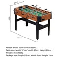 thumbnail image 3 of futbolin futbolito de mesa tabletop fussball foosbal football table interactive sport game fabi foosball table soccer tables, 3 of 5