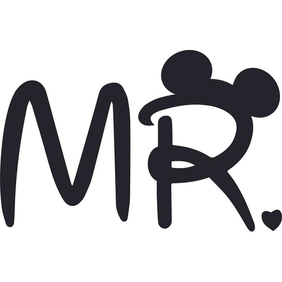 The Mr. Cartoon Character Art Vinyl Decors Sticker Design Decal Girl Boy Kids Room Bedroom Nursery Kindergarten Home Decor Stickers Wall Vinyl Design Decoration Size (30x27 inch)