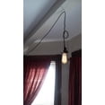 thumbnail image 5 of KAYYELAMP 9.8Feet Plug in Hanging Light Black Metal E26 Base Vintage Design Pendant Lighting for Farmhouse Depot Kitchen Sink Dining Table(No Bulb), 5 of 6