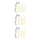 thumbnail image 4 of Soidarity Eyebrow Microblading Ruler Set Positioning Tools Mark Rulers Makeup Accessories Mapping String Accessory Kit Tool Measurement Type1 NO1 Soidarity CBP495002, 4 of 6