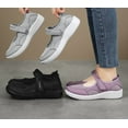 thumbnail image 3 of Women's Classic Comfort Mary Jane Flats Fashionable Casual Dress Shoes Cute, Closed, Slip-On Design Lightweight and Breathable for Easy Walking., 3 of 9
