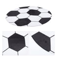 thumbnail image 3 of Decorative Football Carpet Round Soccer Rug Front Door Floor Mat Decoration, 3 of 9