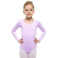 Stelle Girls Long Sleeve Basic Ballet Leotard for Girls/Toddlers/Kids