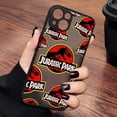 thumbnail image 5 of Funda de teléfono Dinosaur J-Jurassic-P-Parks para iPhone 16 15 14 13 12 11 Mini Pro Max X XR 7 8 Plus, funda trasera transparente mate, 5 of 5