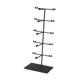 thumbnail image 3 of Estante de exhibición de anteojos Soporte de exhibición de gafas de sol Marco de metal Soporte para anteojos para 18CMX13CMX43.5cm, 3 of 9