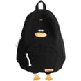 thumbnail image 1 of LHSHID Duck Cute Backpack Large Aesthetic Backpack Kawaii Corduroy Mochila Backpack Leisure Daypack Funny Duck Backpack, 1 of 9