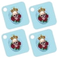 thumbnail image 1 of MightySkins TILEMA20-Fancy Skull Skin for Tile Mate 2020 - Fancy Skull - Pack of 4, 1 of 3