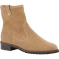 thumbnail image 1 of Women's Walking Cradles Kimber Ankle Bootie Taupe Max Suede 4 M, 1 of 6