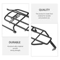 thumbnail image 4 of Miangastore Durable Bike Carrier Rack Back Stand Folding Cargo Rack Bike Rear Shelf Luggage Carrier for Outdoor, 4 of 8