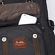 thumbnail image 4 of Mochila de viaje escolar KAUKKO para universidad flexible con portátil para 15", 22L (Oxford/Negro) KAUKKO K1023-black, 4 of 5