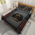 thumbnail image 3 of Lotusprinthandmade Personalized Christian Jesus Cross Forgiven America Quilt Bedding Set (White Binding) 5 Sizes (Made in Vietnam) (55x60), America-Inspired Faith Quilt Comforter, 3 of 5