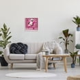 thumbnail image 4 of Stupell Industries Modern Dancing Panda in Pink White Framed Giclee Art, 17 x 17, by Roozbeh, 4 of 8