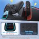 thumbnail image 4 of Base de carga para mandos compatible con Nintendo Switch 2/1 y Joy-Pads 2/1 — Estación de carga rápida 10 en 1 con soporte para el mando Pro, 4 of 9
