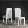 thumbnail image 2 of Safavieh Odette 19''H Wicker Dining Chair - Set Of 2-Color:White,Quantity:Set of 2, 2 of 4