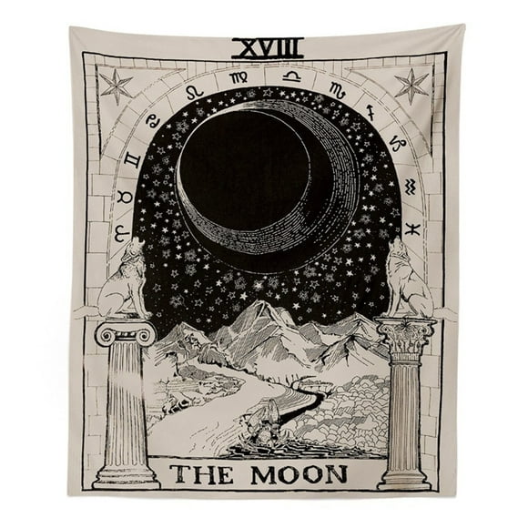 Mysterious Pattern Hanging Tapestry Polyester Wall Hanging Mysterious Hanging Tapestry; Pattern Home Wall Decoration, Type 1, 150x100cm