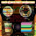 Msjehqi fiesta party supply set 20 count mexican themed dinnerware