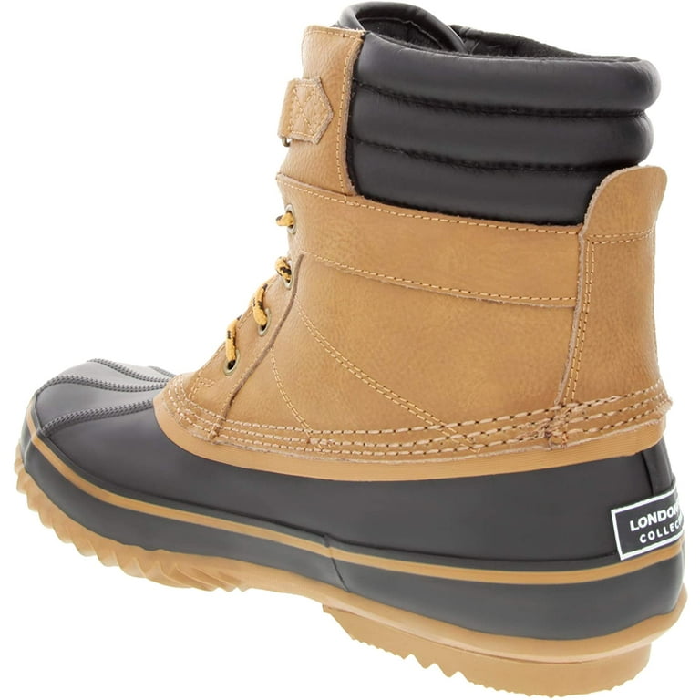 London fog mens ashford waterproof and insulated duck best sale boot