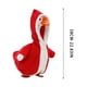 thumbnail image 3 of Disfraz de Navidad de Ganso | Ropa decorativa para ganso de porche navideño | Encajes grandes de ganso blanco de 23 pulgadas | Tejido engrosado impermeable | Instalación fácil | Reutilizable, 3 of 6
