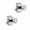 Silver, variant on Suction Cup Wreath Hanger for Glass Doors – Heavy Duty 22 lbs Capacity, No-Drill Damage-Free Hook for Christmas Decor, Rustproof Gold Finish (2-Pack)