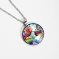 thumbnail image 4 of Robot Unicorn Attack Stunning Glass Pendant Women's Necklaces, 4 of 5