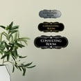 thumbnail image 4 of Signs ByLITA Designer Consulting Room Sign (White) - Small, 4 of 5