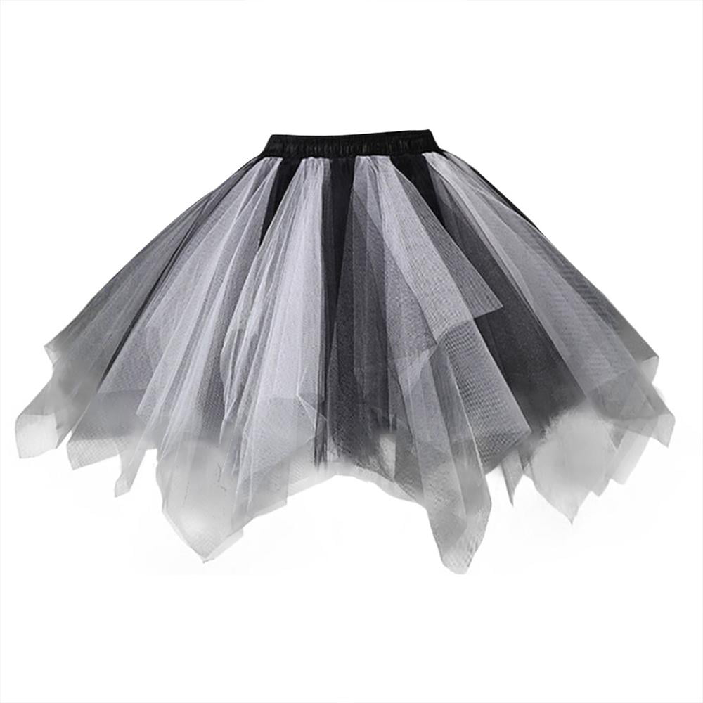 Girls Petticoat Skirts Fancy Dress 1950s Kids Childs 50s Fairytale Costume Skirt 