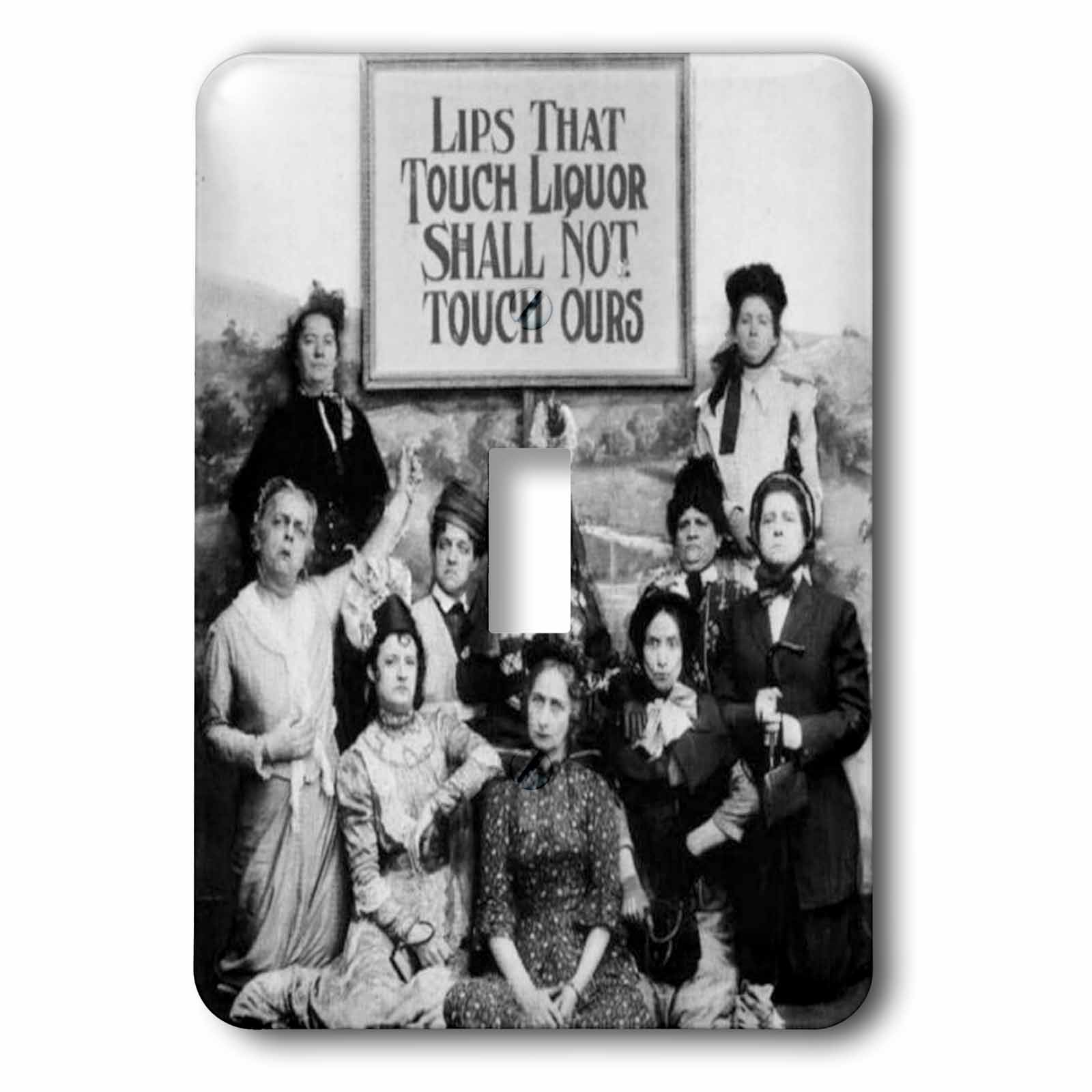 3dRose Lips That Touch Liquor prohibition poster, prohibition, humor
