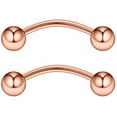thumbnail image 1 of Briana Williams 20G Surgical Steel Tiny Eyebrow Ear Navel Belly Lip Ring Body Piercing Jewelry, 1 of 1