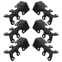 MLINS 6PCS Corner Protector Heavy-Duty Metal Corner Brackets Decorative Corner Protectors Furniture Protectors Baseboard Corner Protectors