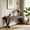 Black, variant on Fnova 55" Entryway Bench, Farmhouse Long Shoe Bench, Backless Wooden Seat for 2-3, End of Bed Stool with Metal X-Shaped Legs, Kitchen Table Seat Dining Seat for Entryway, Hallway, Living Room