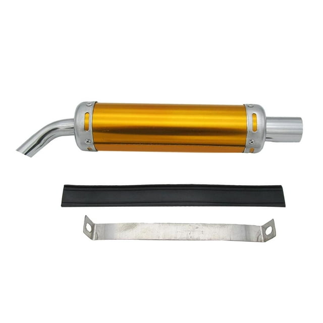 Tubo silenciador de escape de carreras de motos de entrada para Universal Cola silenciador de escape de la motocicleta atv