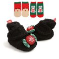 thumbnail image 2 of Infant Baby Slippers, Girls Boys Booties, Warm Baby Socks Shoes, Newborn Crib Shoes, Christmas Baby Footwear Prewalkers, 2 of 8