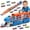A2, variant on Vatos Dinosaur Transport Truck Car Toy with Sound and 8 Race Cars, Carrier Vehicles Toys Set for Kids for Boys Aged 3-5 Years