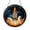 Acrylic 3.5 Inch, variant on Stained Glass Rocket Window Hanging Space Launch Scene Decorative Glass Suncatcher for Home Interior Window Accent