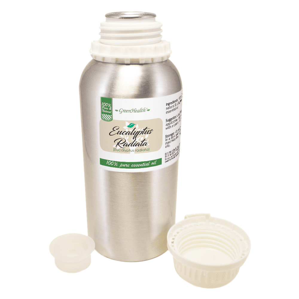 Eucalyptus Radiata Essential Oil - 16 fl oz - Aluminum Bottle w/ Locking Cap