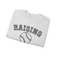 thumbnail image 3 of Raising Ballers Baseball Sweatshirt, Baseball Mom Shirt Retro Mama Gift, 3 of 5