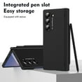 thumbnail image 5 of Feishell for Samsung Galaxy Z Fold 7 Case with S Pen &  Pen Holder,Shockproof Hinge Protection Built-in Screen Protector Full Body Protective Anti-slip Matte Slim Phone Cover,Black, 5 of 7