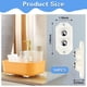 thumbnail image 3 of Mini Caster Wheels 16Pcs, Appliance Rollers Stainless Steel Double Bead Self Adhesive Caster Wheels Sturdy Sticky Swivel Pulleys Universal Wheels for Kitchen, Box, Small Appliance Slider, 3 of 5