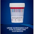 thumbnail image 4 of 2 Pack - DrugExam 12 Panel Drug Test Cup with Marijuana and BUP - Testing Instantly for 12 Different Drugs THC, AMP, BUP, BZO, COC, MDMA, MET, MTD, OPI, OXY, PCP, THC., 4 of 7