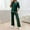 Green, variant on Spring And Summer Casual Sweater And Trousers Suit Basketball Pants Women Womens Snow Pants Overalls Womens Suits Woman All Outfits Casual Work Outfits for Women Womens Suits Dressy Snowmobile Bibs