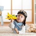 thumbnail image 2 of Kids Airplane Toys, Friction Powered Toddler Toy Airplane with Colorful LED Flashing Light, Gift for Boys Girls Ages 3-12, 2 of 6