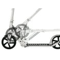 thumbnail image 6 of Razor A5 DLX Folding Kick Scooter - Silver, 8" Large Wheels, Anti-Rattle, for Child, Teen, Adult, 6 of 14